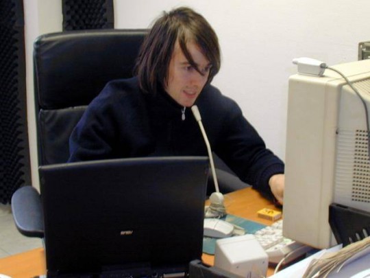 Stefaan, az egyik hangmérnök