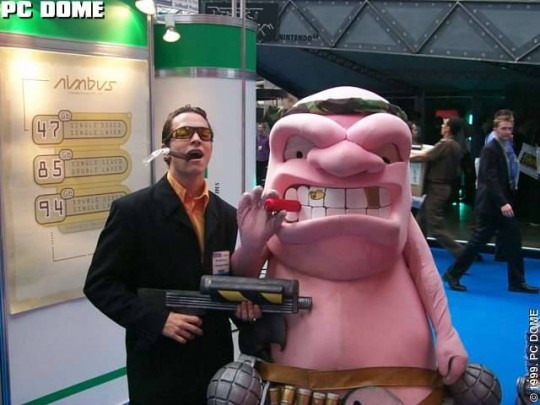 ECTS 1999 fényképek: Mr LeMon @ ECTS 99