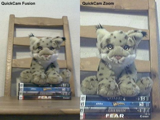 QuickCam Fusion vs QuickCam Zoom