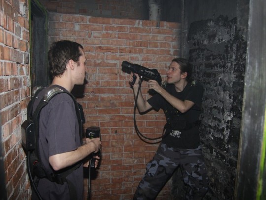 PC Dome lézeres lövöldözés