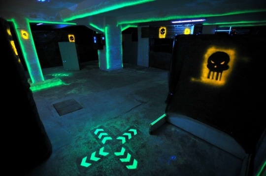 PC Dome szerkesztőségi találkozó a Laser Force-ban