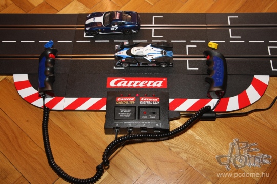 Kipróbáltunk egy Carrera DIGITAL versenypályát