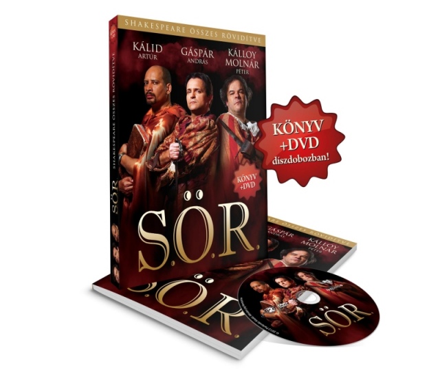 S.Ö.R. - Shakespeare Összes Rövidítve könyv+DVD