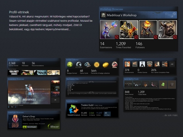 Steam Játékkártyák