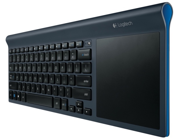 Touchpad is került a Logitech Wireless All-in-One Keyboard TK820 billentyűzetre