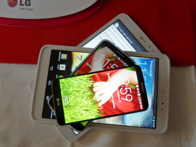 LG G2 és G Pad 8.3