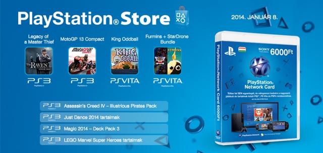 PlayStation Store - heti megjelenések - 2014. 2. hét