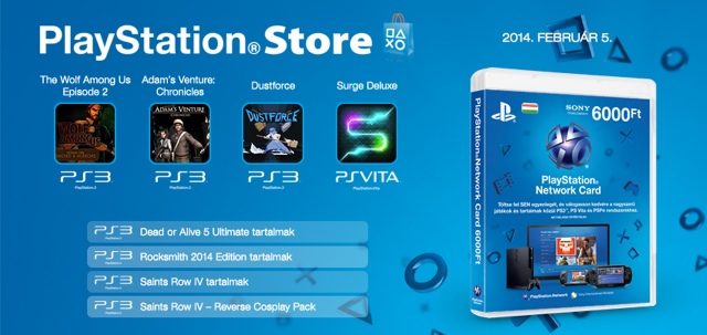 PlayStation Store - heti megjelenések - 2014. 6. hét