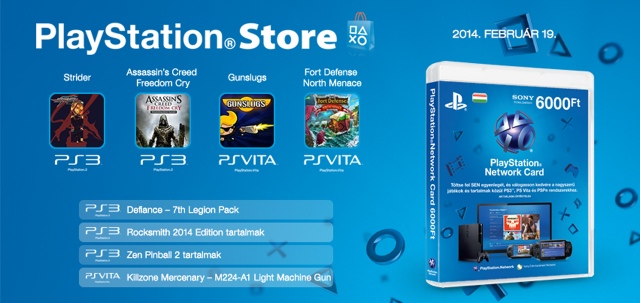 PlayStation Store - heti megjelenések - 2014. 8. hét