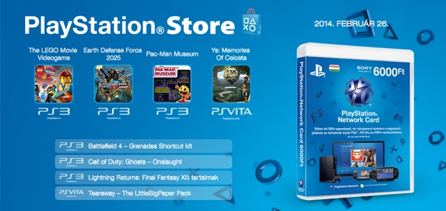 PlayStation Store - heti megjelenések - 2014. 9. hét