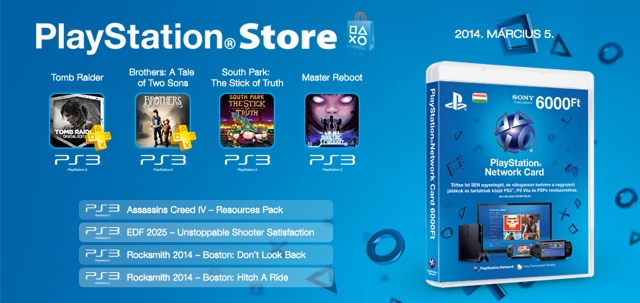 PlayStation Store - heti megjelenések - 2014. 10. hét