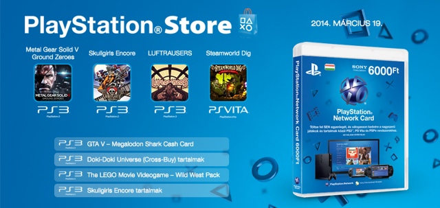 PlayStation Store - heti megjelenések - 2014. 12. hét