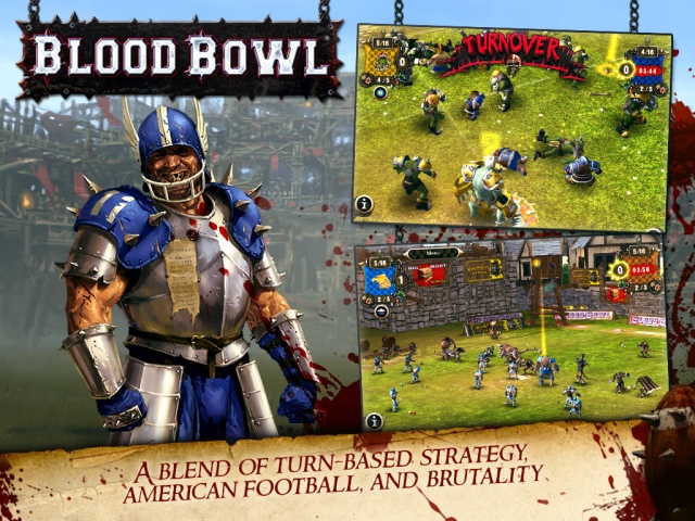 A Blood Bowl hamarosan tableteken is támad
