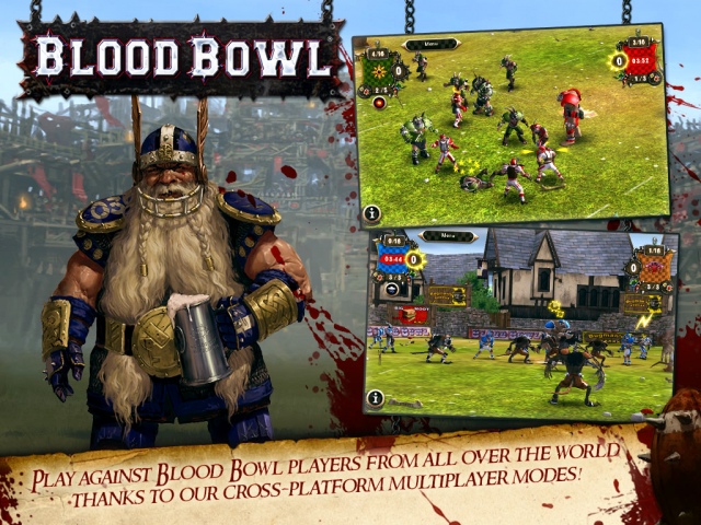 A Blood Bowl hamarosan tableteken is támad