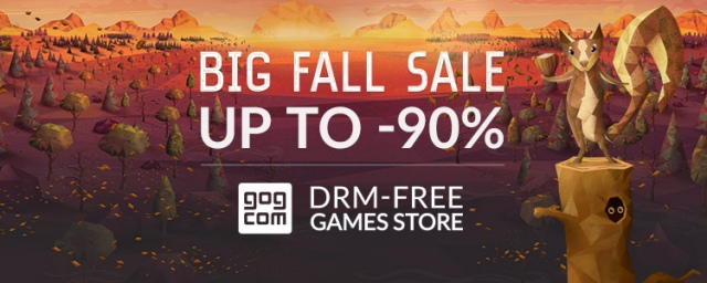 Elindult a nagy őszi GoG vásár