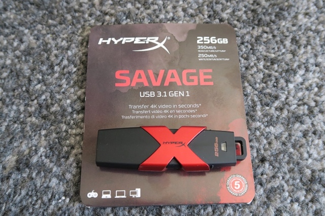 HyperX Savage USB 3.1 Gen 1 pendrive