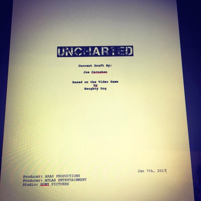 Elkészült az Uncharted-mozi forgatókönyve