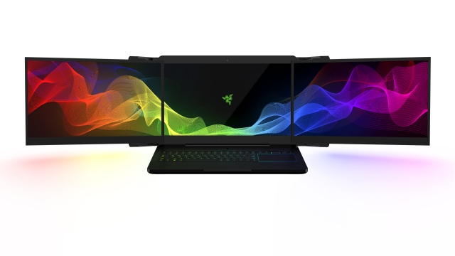 Project Valerie - a Razer háromképernyős laptopja