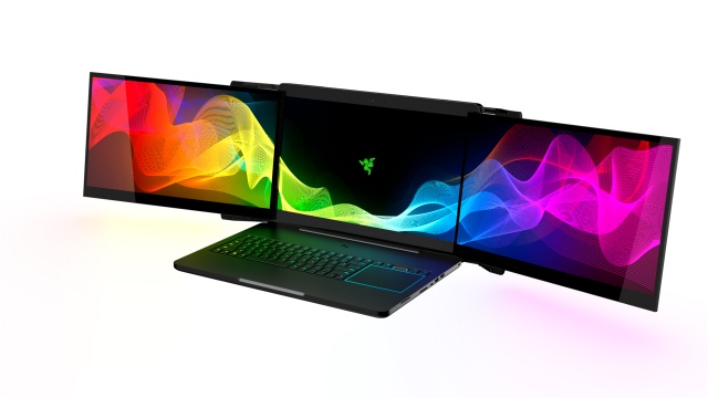 Project Valerie - a Razer háromképernyős laptopja