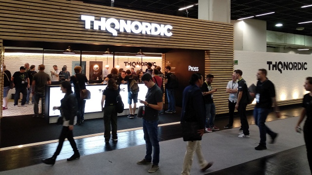 A THQ Nordic standja a business centerben
