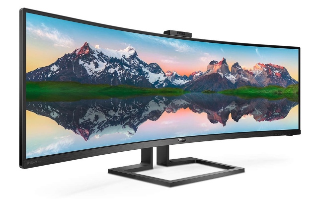 32:9-es monitorral támad a Philips is