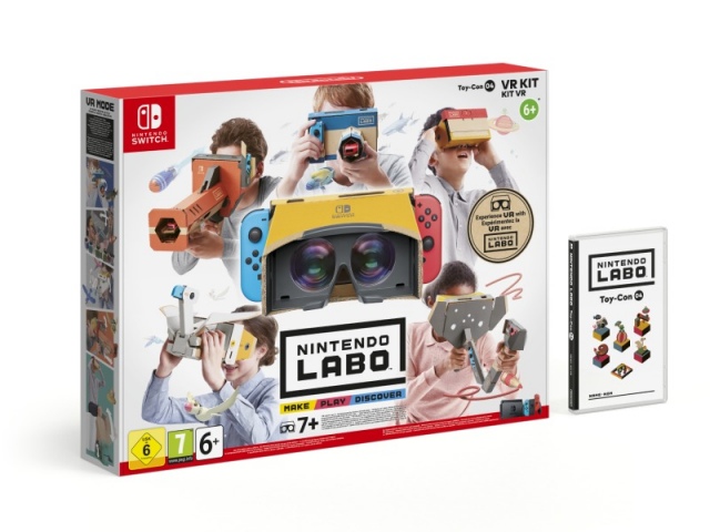 VR-t hoz a negyedik Nintendo Labo Toy-Con készlet