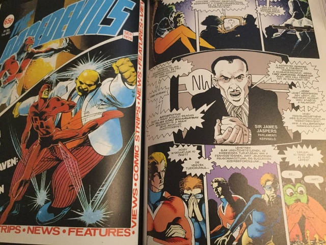 Britannia kapitány – Képregénytörténelmi pillanatok előkészületben