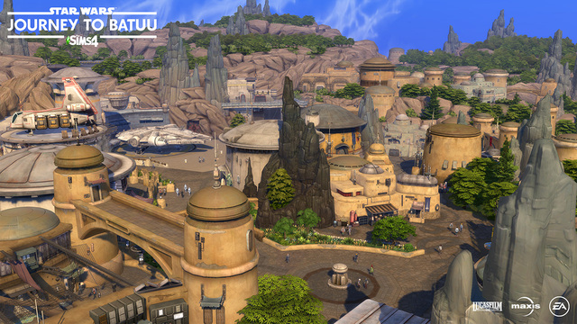 Univerzumot váltanak a simek – The Sims 4 Star Wars: Journey to Batuu
