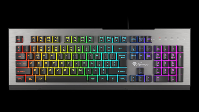 Genesis Rhod 500 RGB billentyűzetteszt