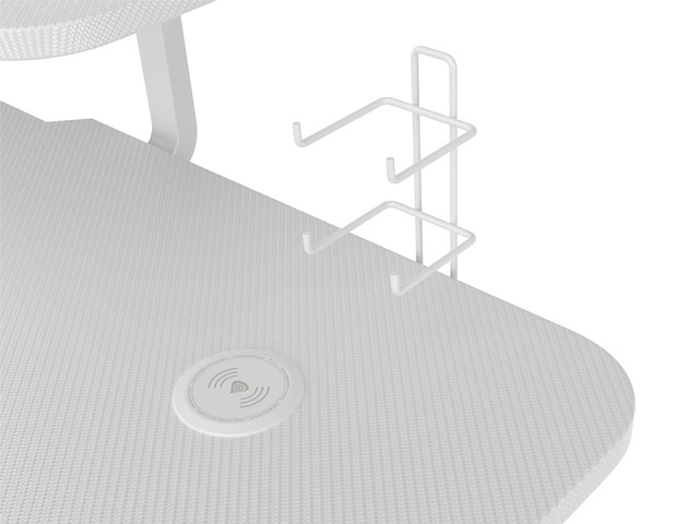 Holm 320 RGB, a hófehér gamer asztal a Genesistől