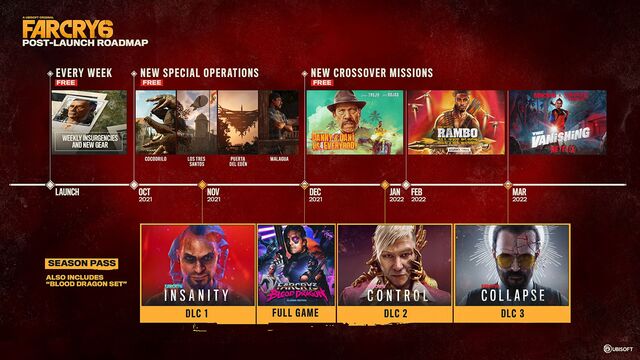 Jövő héten jön a Far Cry 6 első fizetős DLC-je