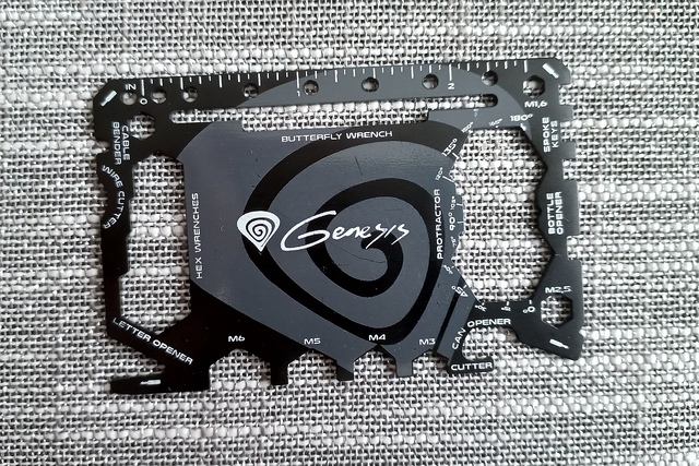Genesis Multitool teszt – Szerszámkártya vész esetére