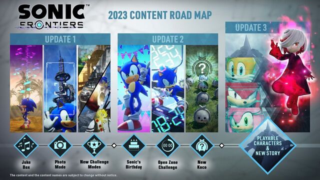 Karnyújtásnyira a Sonic Frontiers első ingyenes DLC-je