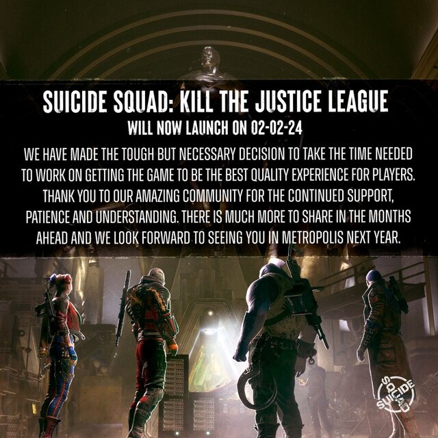 Most már hivatalosan is nagy a baj a Suicide Squad: Kill the Justice League körül