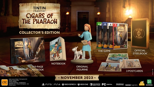 Novemberben érkezik a Tintin Reporter - Cigars of the Pharaoh