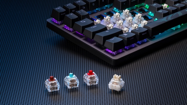 Íme az ASUS ROG Strix Scope II billentyűzetcsaládja