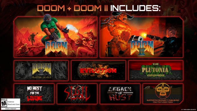 Felújítást kapott a DOOM és a DOOM II