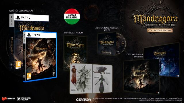 Ez minden magyar gyűjtőnek illik a polcára: dobozos gyűjtőit kap a Mandragora: Whispers of the Witch Tree 