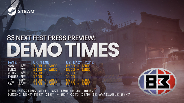 Korai demót kapott a csapatalapú taktikai lövölde ’83, a Steam Next Festen is jelen lesz