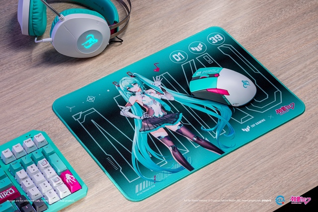 ASUS TUF Gaming x Hatsune Miku együttműködés – Ki mondta, hogy ami gamer, az nem lehet cuki? (x)