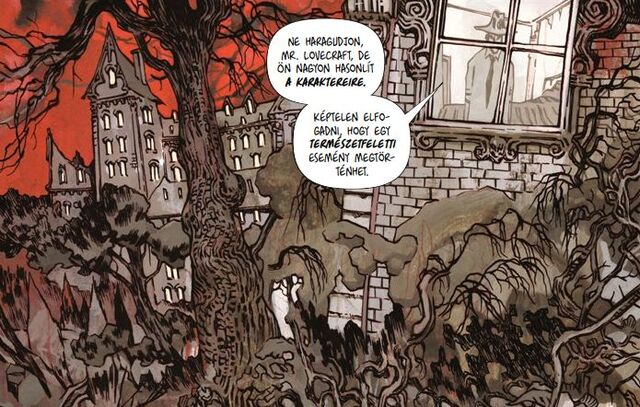 Romuald Giulivo: Howard Phillips Lovecraft utolsó napja képregény – Halottról vagy jót, vagy semmit?