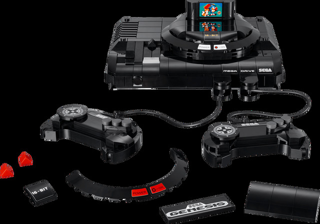 Újabb játékkonzol kap LEGO-kiadást, a PAC-MAN Arcade, az Atari 2600 és a Game Boy után jön a SEGA Genesis