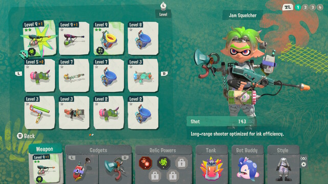 Splatoon Raiders