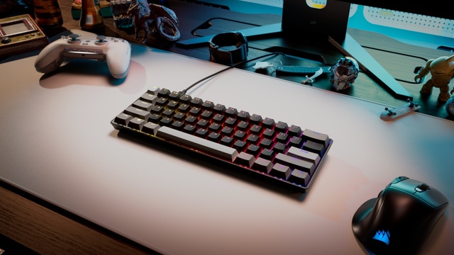 Corsair Clipper Pro Mini 60 billentyűzetteszt – Amikor a méret igenis lényeg