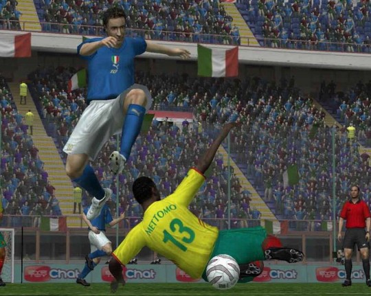 This is Football 2005 PS2-re